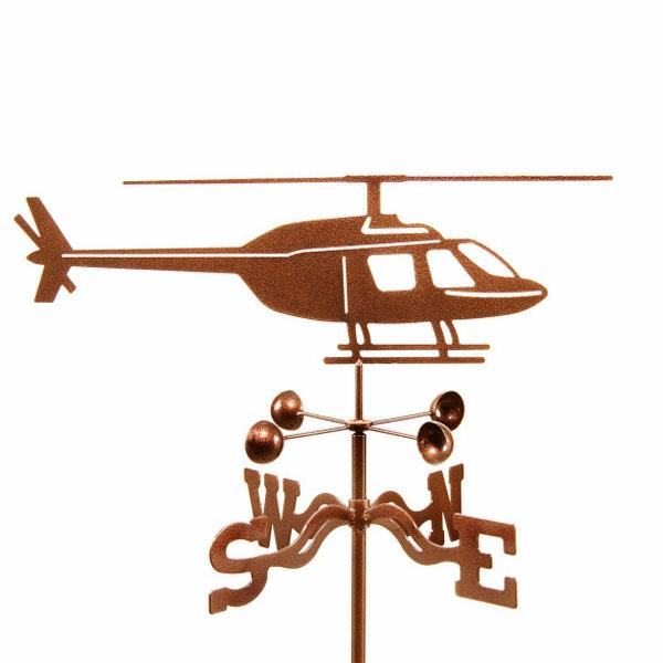 Weathervanes |  Helicopter Weathervane Garden Weathervanes