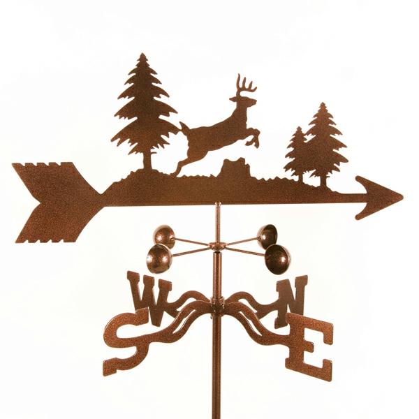 Weathervanes |  Jumping Deer Weathervane Garden Weathervanes