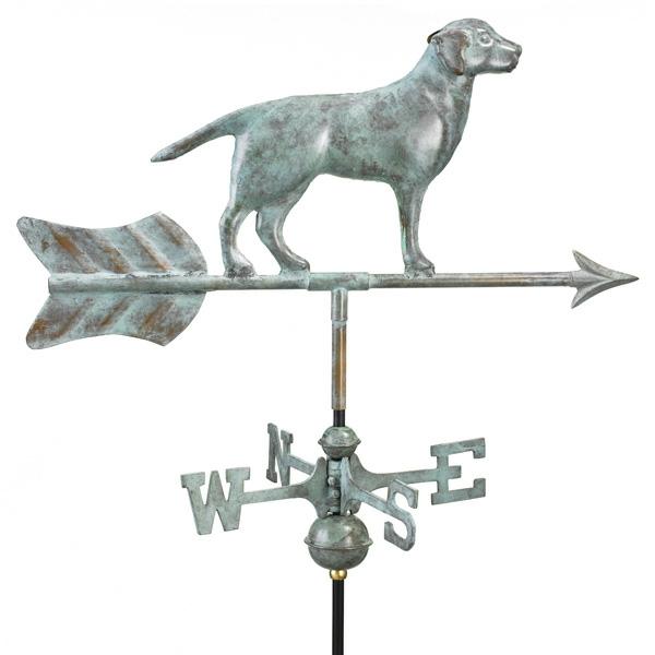 Weathervanes |  Labrador Retriever Weathervane Garden Weathervanes