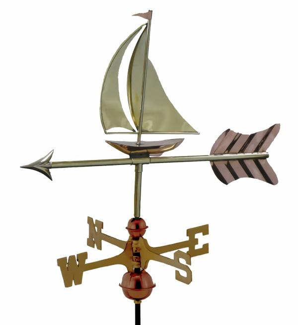 Weathervanes |  Sailboat Weathervane Garden Weathervanes