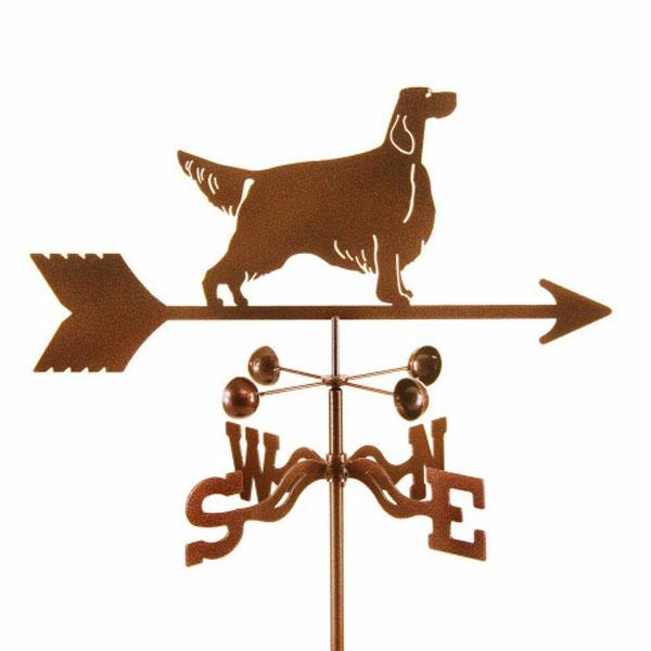 Weathervanes |  Setter Dog Weathervane Garden Weathervanes