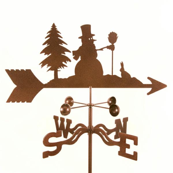 Weathervanes |  Snowman Weathervane Garden Weathervanes