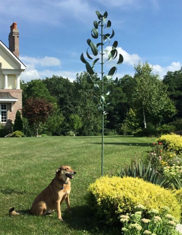 Wind Spinners |  10 Ft. Giant Verde Wind Spinner Garden Wind Spinners