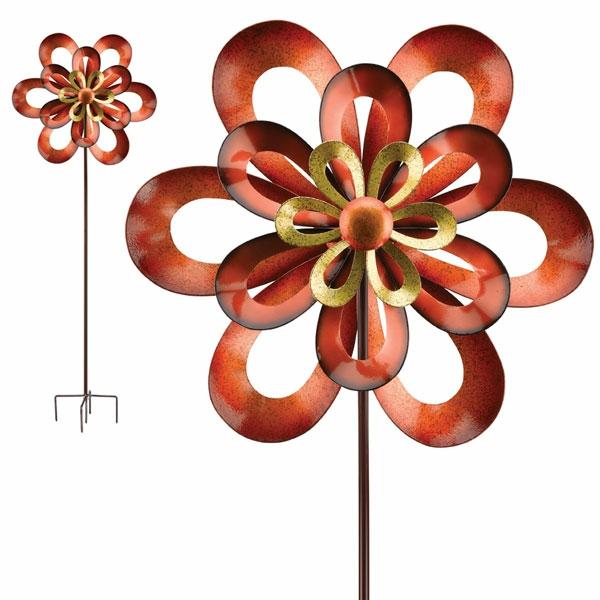 Wind Spinners |  32" Infinity Wind Spinner Garden Wind Spinners