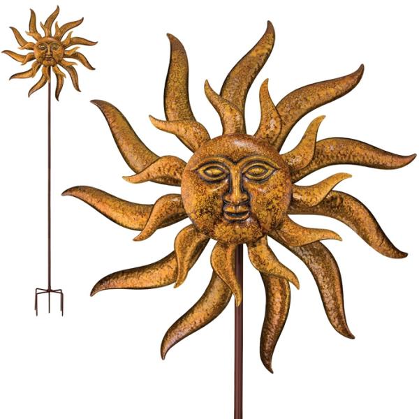 Wind Spinners |  32" Kinetic Sun Wind Spinner Garden Wind Spinners