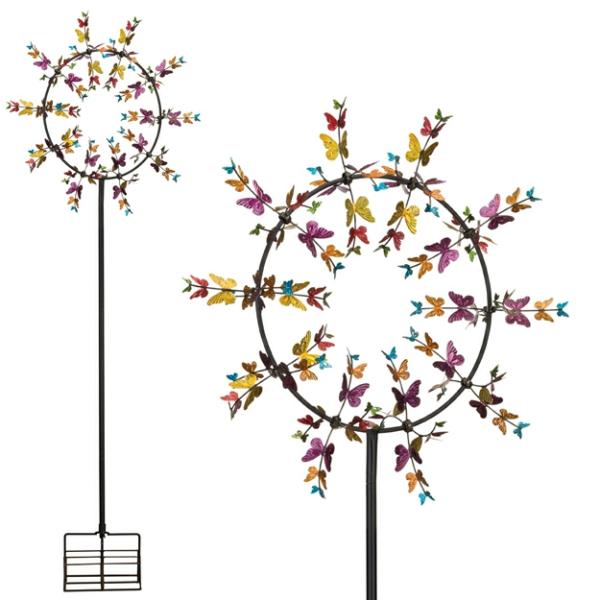 Wind Spinners |  32" Vortex Wind Spinner – Butterflies Garden Wind Spinners