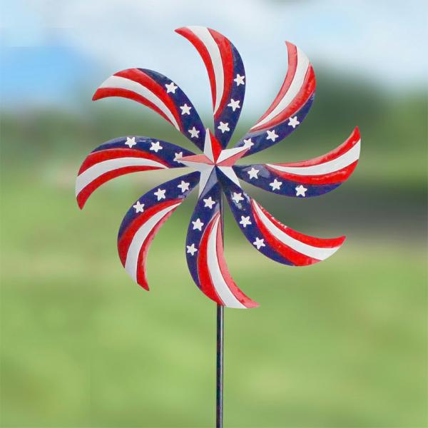 Wind Spinners |  American Pride Wind Spinner Garden Wind Spinners