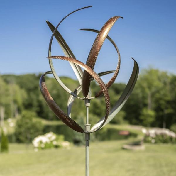 Wind Spinners |  Cheyenne Wind Spinner – Copper Verde Garden Wind Spinners