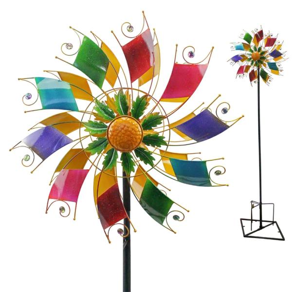 Wind Spinners |  Diamonds And Beads Wind Spinner Stake Garden Wind Spinners