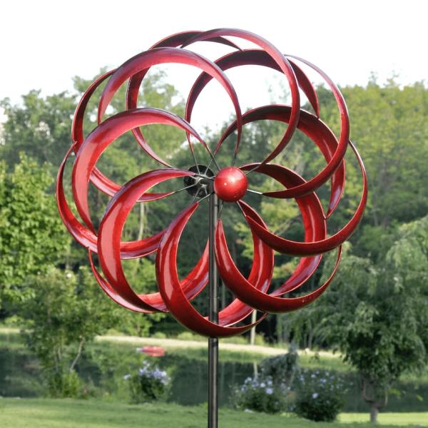 Wind Spinners |  Red Aspen Wind Spinner Garden Wind Spinners