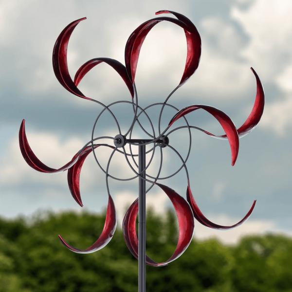 Wind Spinners |  Red Zephyr Wind Spinner Garden Wind Spinners