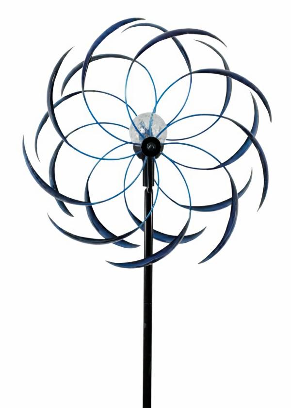 Wind Spinners |  Solar Sedona Wind Spinner – Blue Garden Wind Spinners