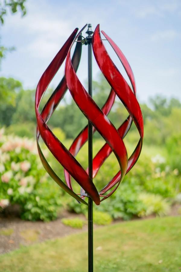 Wind Spinners |  Stratus Wind Spinner – Red Garden Wind Spinners