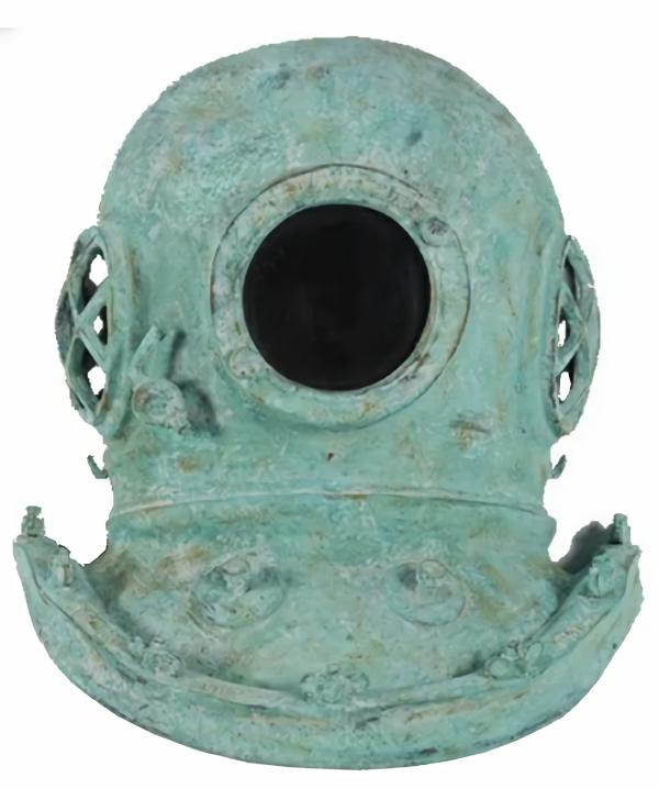 Outdoor Wall Art |  Diving Helmet Wall Decor – Shipwreck Finish Garden Outdoor Wall Art