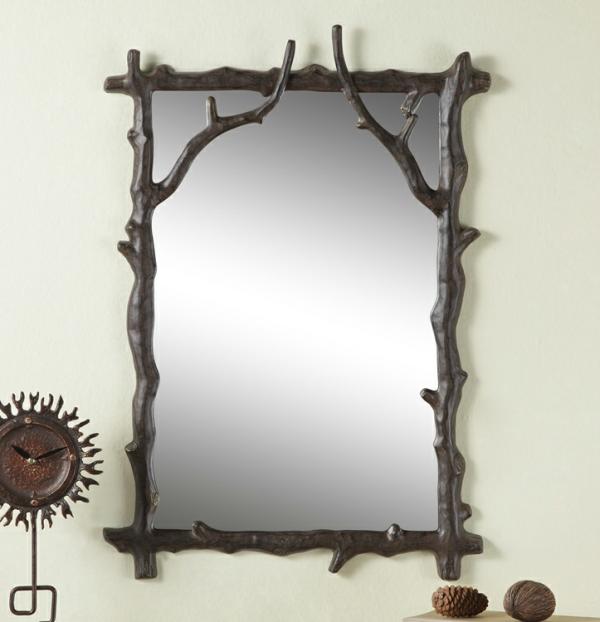 Outdoor Wall Art |  Branch Wall Mirror Garden Outdoor Wall Art