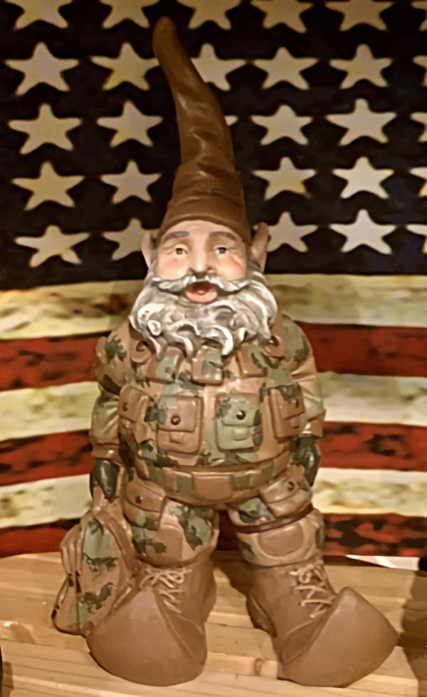 Garden Gnomes |  U.S. Army Gnome Garden Garden Gnomes