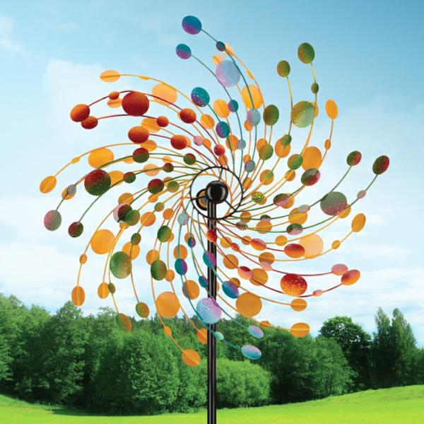 Wind Spinners |  32" Confetti Celebration Wind Spinner Garden Wind Spinners