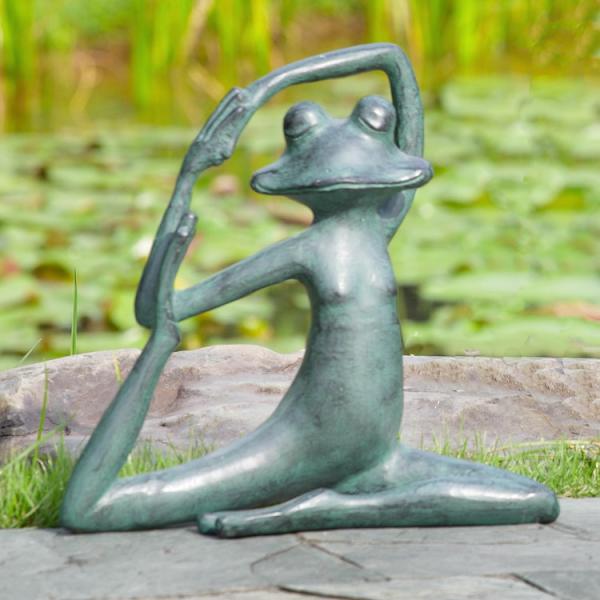 Garden Statues |  Relaxed Yoga Frog Garden Statue Garden Garden Statues