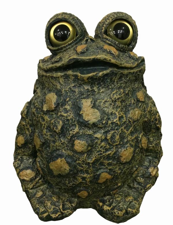 Garden Statues |  Tall Toad – Dark Natural Garden Garden Statues