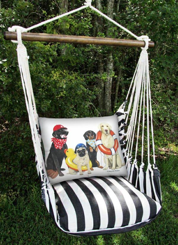 Hammock Chairs |  Dogs Of Summer Hammock Chair Swing Set Garden Hammock Chairs