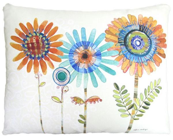 Outdoor Pillows |  Summer Sunflowers Outdoor Pillow Garden Outdoor Pillows